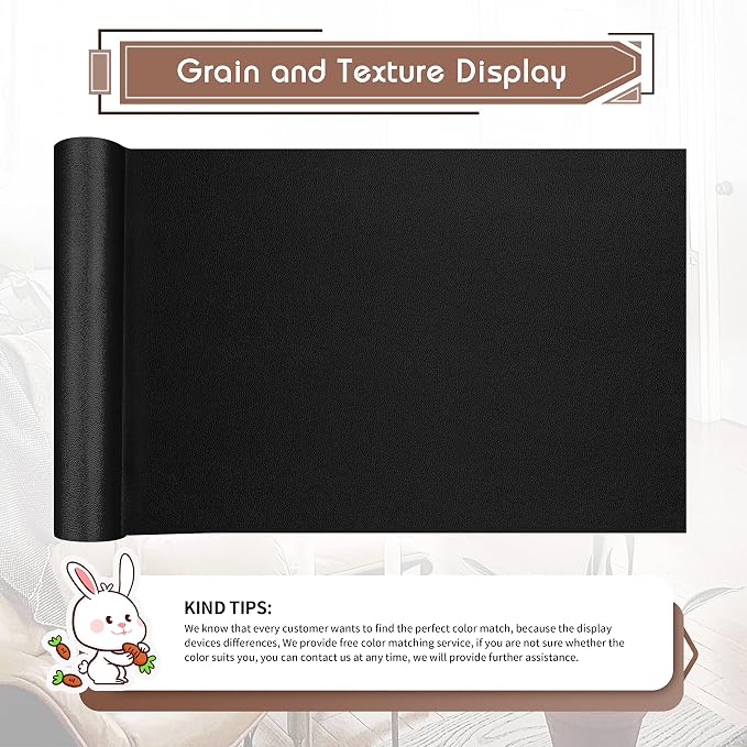 KING MOUNTAIN Leather Repair Patch, 16 x 60 Inches Self-Adhesive Repair Tape - Image 2
