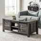 OKD 48" Farmhouse Lift Top Coffee Table by OKD