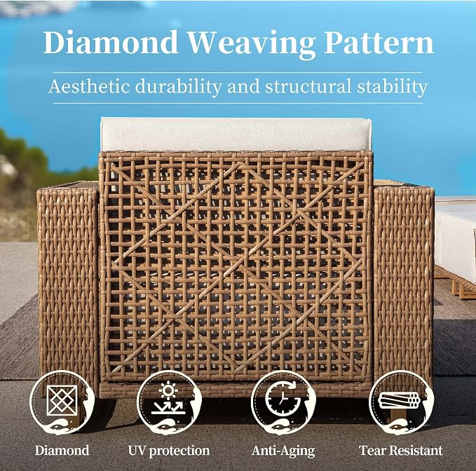 SUNSHINE VALLEY Patio Furniture Set - Image 8