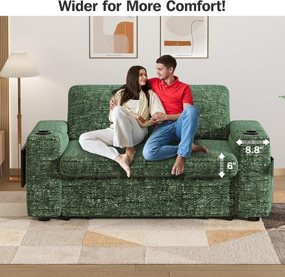Vipbear 65" Loveseat Sleeper Sofa - Image 6