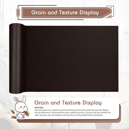 KING MOUNTAIN Leather Repair Patch, 16 x 60 Inches self Adhesive Leather Repair - Image 2