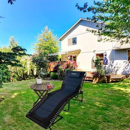 Outdoor Folding Lounge Chair Padded - Image 2
