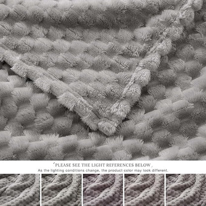 EXQ Home Fleece Throw Blanket for Couch or Bed - Image 6