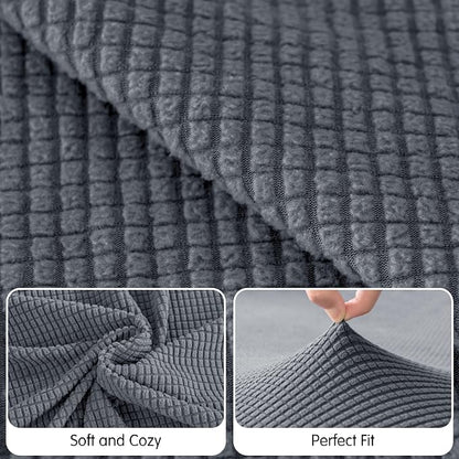 Hokway Stretch Chaise Cover Individual Couch Cushion Slipcovers Reversible - Image 4