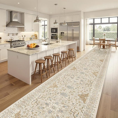 Madane Hallway Runner Rug 3x20 Washable Kitchen Runners 20ft, Soft Low-Pile - Image 4