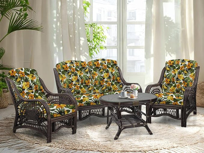 Malibu Lounge Living Accent Armchair Natural Rattan Wicker Handmade Design - Image 7