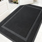 OLANLY Front Door Mat Outside 59x34, All-Season Heavy-Duty Rubber Doormat | Jet by OLANLY
