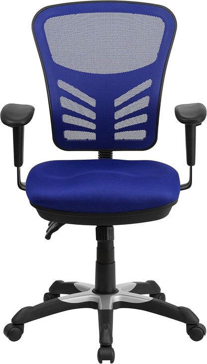 Flash Furniture Nicholas Mid-Back Swivel Office and Gaming Chair, Ergonomic - Image 7