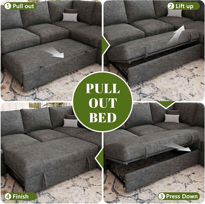 85 Inch Modular Sectional Sofa - Image 7