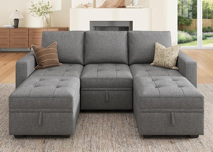 HONBAY Modular Sectional Couch U Shaped Sofa by HONBAY