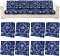 8Pcs Patio Cushion Covers Stretch Outdoor Furniture Protector Slipcovers | by pickyNproud