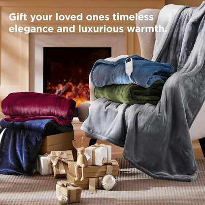 Bedsure Heated Blanket Twin Size, Soft Electric Blanket - Image 8