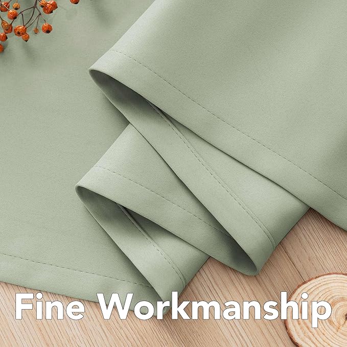 H.VERSAILTEX Premium Blackout Thermal Insulated Room Darkening Curtains - Image 6