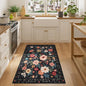 DUKINO 3x4 Area Rug, Floral Washable Rug by DUKINO