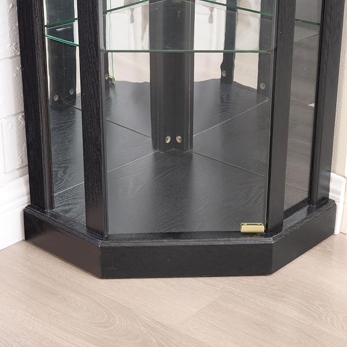 Glass Corner Display Cabinet - Image 8