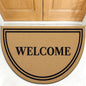 OLANLY Half Circle Front Door Mat, Low Profile Doormat, Stain and Fade Resistant by OLANLY