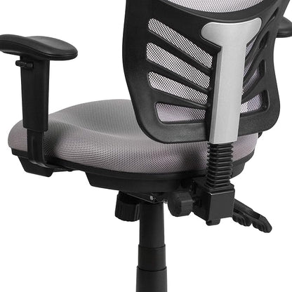 Flash Furniture Nicholas Mid-Back Swivel Office and Gaming Chair, Ergonomic - Image 8