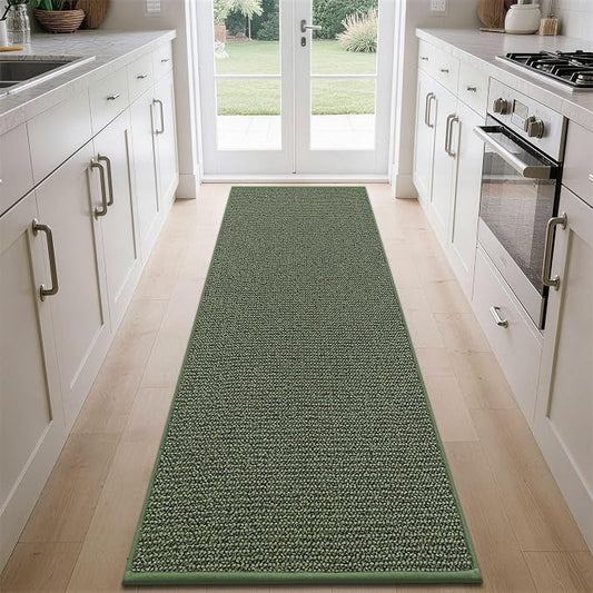 BEQHAUSE Kitchen Runner Rugs 32"x84", Kitchen Mats by BEQHAUSE