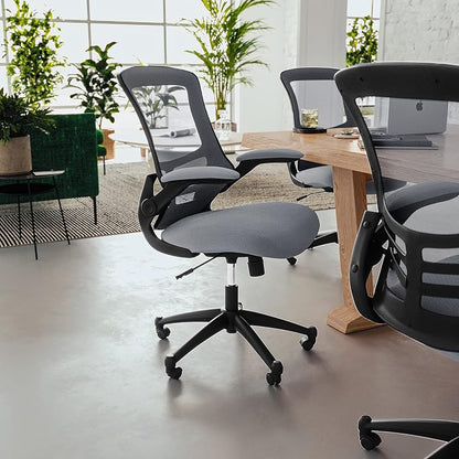 Flash Furniture Kelista Office Chair, Dark Gray Mesh - Image 2