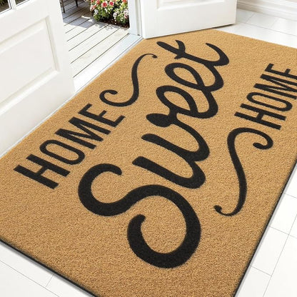 OLANLY Front Door Mat, Low Profile Doormat, Stain and Fade Resistant, by OLANLY