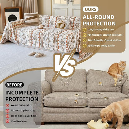 Couch Cover for Dogs Washable Sofa Cover, Sectional Couch Covers, Sofa Covers - Image 9
