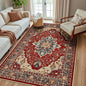 RELEANY Washable Area Rug, Water Repellent, Pet Friendly, Vintage Floral Boho by RELEANY
