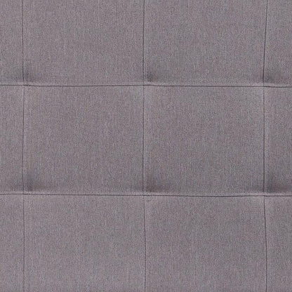 Flash Furniture Bedford Tufted Upholstered Queen Size Headboard in Light Gray - Image 10