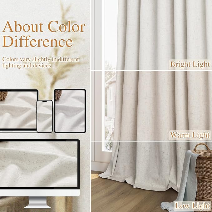 Boho Blackout Curtains 72 Inch Length 2 Panels Set - Image 7