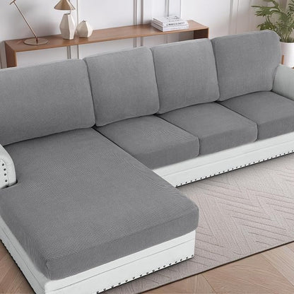 H.VERSAILTEX Backrest Cushion Covers Sectional Couch Back Cushion Covers by HVERSAILTEX