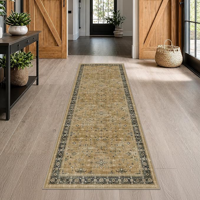 Washable Natural Sage 2x10 Entryway Long Runners - Image 8
