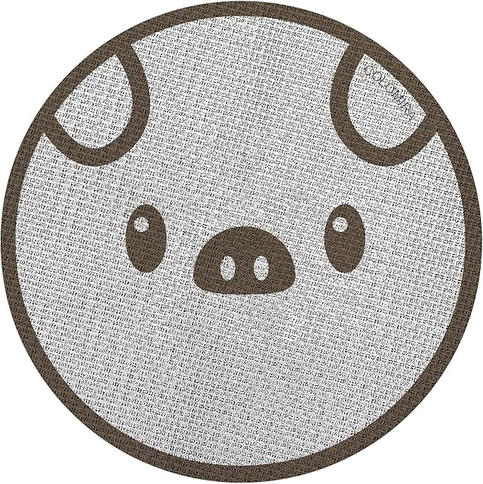 51mm Espresso Puck Screen, Lower Shower Screen, Metal Coffee Reusable Filter for 51mm Espresso Portafilter Basket, 1.7 Thickness(Piggy)