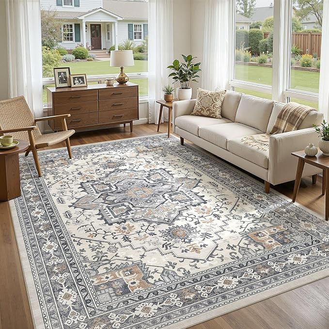 UERMEI 10x12 Area Rug Living Room Rugs by UERMEI