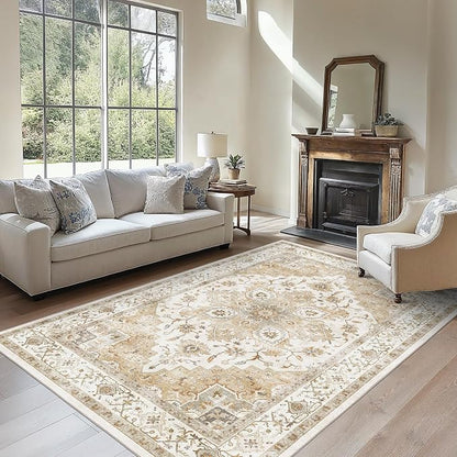 AMADA HOMEFURNISHING 6x9 Area Rugs, Vintage Rugs by AMADAHOMEFURNISHING