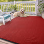 OLANLY Front Door Mat 71x47, Waterproof Heavy-Duty Indoor Outdoor Doormat | Red by OLANLY