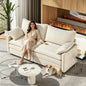 Vesgantti 74" Cloud Couch for Living Room, 2 Seaters Deep Seat Sectional by Vesgantti