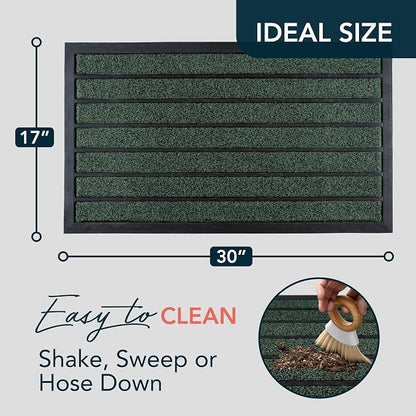 ubdyo Extra Durable Door Mat Outside Entrance | Dirt Trapping, Non-Slip Backing - Image 2