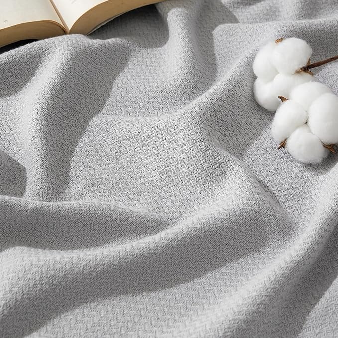 Bedsure GentleSoft 100% Cotton Blanket Queen Size by Unknown