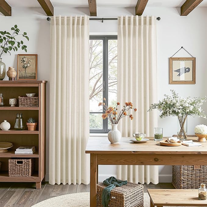 Modern Farmhouse Decor Curtains 96 Inches Long - Image 8