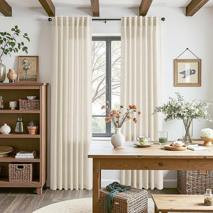 Modern Farmhouse Decor Curtains 96 Inches Long - Image 8