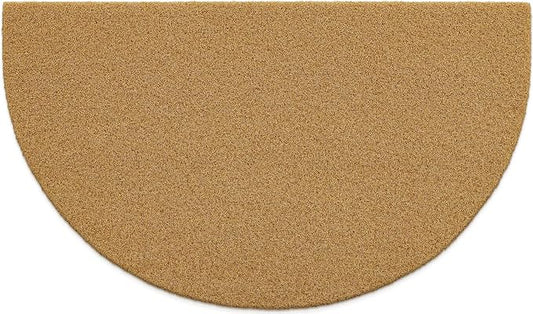 OLANLY Half Circle Front Door Mat, Low Profile Doormat, Stain and Fade Resistant by OLANLY