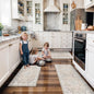4 Pieces Kitchen Rug Set: Washable Water Resisitant Carpet by HYHAOYUNLAI