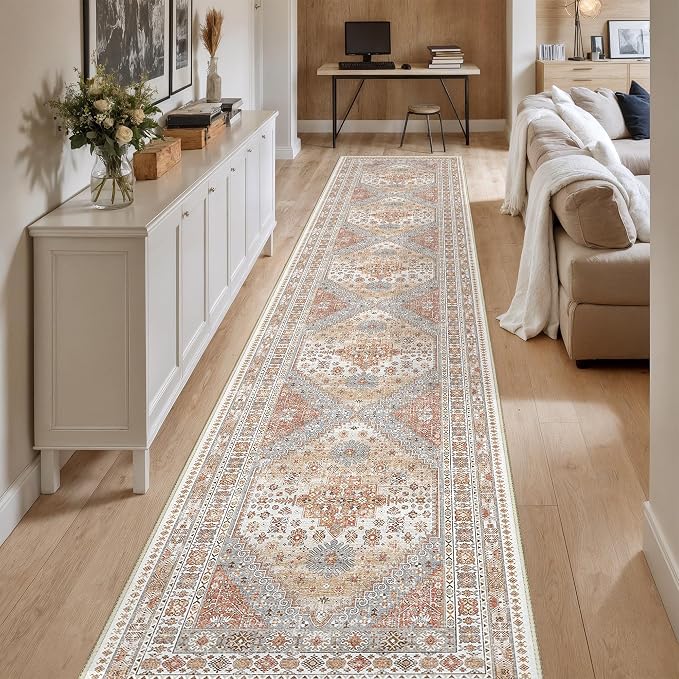 Washable Runner Rug 2.5x16, Non-Slip Long Kitchen Rugs, Soft Hallway Runner - Image 8