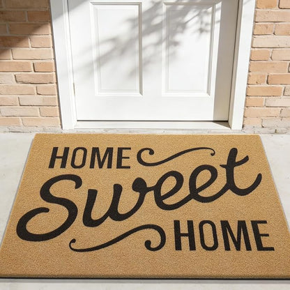 OLANLY Front Door Mat, Low Profile Doormat, Stain and Fade Resistant, - Image 2
