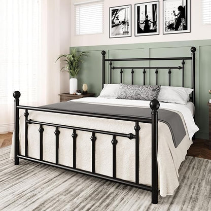 Allewie 14 Inch Queen Size Metal Platform Bed Frame - Image 3