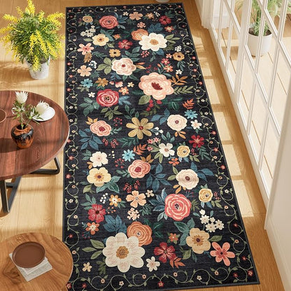DUKINO 3x7 Kitchen Runner Rug, Washable Rug - Image 3