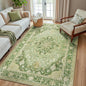 RELEANY Washable Area Rug, Water Repellent, Pet Friendly, Vintage Floral Boho by RELEANY