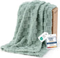 Bedsure GentleSoft Sage Green Throw Blanket by Unknown