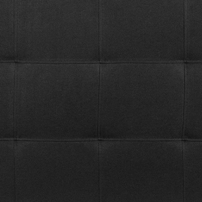 Flash Furniture Bedford Tufted Upholstered King Size Headboard in Black Fabric - Image 9