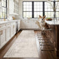 Hallway 3x8 Washable Runner Rug: Abstract Stain Resistant Entryway Kitchen Area by HYHAOYUNLAI