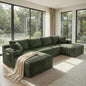 133" Oversized Cloud Boneless Sofa Couch by VYNELITO